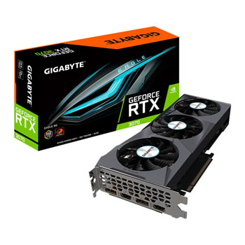 Gigabyte NVIDIA GeForce RTX 3070 8GB EAGLE (rev 2.0) Ampere Graphics Card : image 1