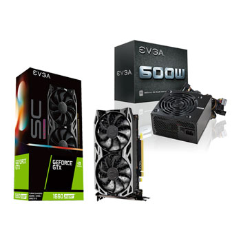 EVGA GeForce GTX 1660 Super SC Ultra Gaming Graphics card, 06G-P4-1068-KR