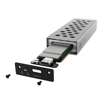ICY BOX M.2 NVMe SSD USB 3.1 Gen2 External SSD Enclosure : image 2
