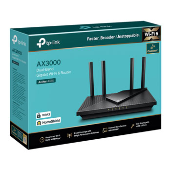 tp-link Dual-Band AX55  WiFi 6 Router : image 3