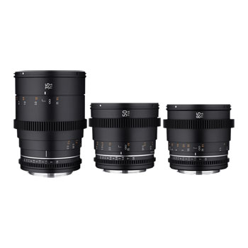 Samyang VDSLR MK2 14/24/35/50/85 Cinema Lens Kit - Canon EF Mount : image 3