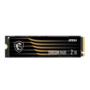 MSI SPATIUM M480 2TB M.2 PCIe 4.0 Gen4 NVMe SSD/Solid State Drive : image 2