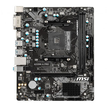 MSI AMD A320 A320M-A PRO Open Box MicroATX Motherboard : image 2