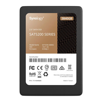 Synology 	3.84TB 2.5” Enterprise Class SATA SSD/Solid State Drive : image 1