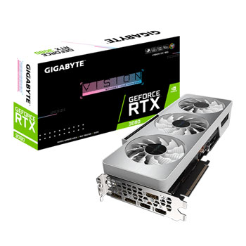 Gigabyte NVIDIA GeForce RTX 3080 10GB VISION OC Rev2.0 Ampere Graphics Card : image 1