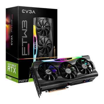 EVGA NVIDIA GeForce RTX 3080 FTW3 Ultra Gaming LHR 10GB Ampere Graphics Card : image 1