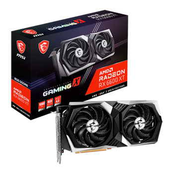 MSI AMD Radeon RX 6600 XT GAMING X 8GB Graphics Card