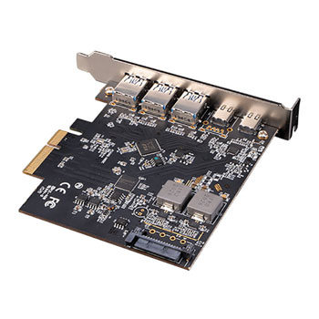 Akasa USB 3.2 Type-A/C PCIe Host Card : image 3