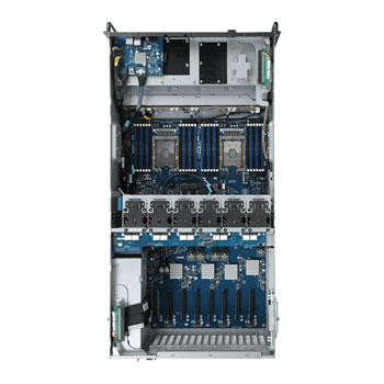 Gigabyte G481-H81 2nd Generation Intel® Xeon CPU 4U 12 Bay Barebone Server : image 4