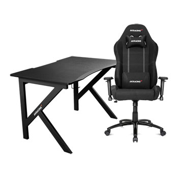 AKRacing Gaming Desk with Core Series EX BLACK and XL Mousepad : image 1