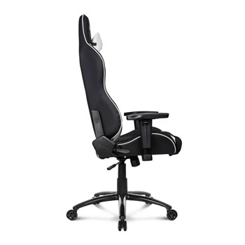 AKRacing Summit Gaming Desk with Core Series SX BLACK/WHITE Gaming Chair + XL Mousepad : image 4