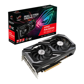 ASUS AMD Radeon RX 6600 XT ROG Strix OC 8GB Graphics Card : image 1