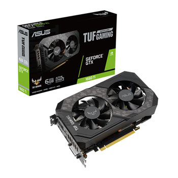 ASUS NVIDIA GeForce GTX 1660 Ti EVO 6GB TUF GAMING Turing Graphics Card : image 1