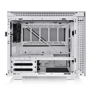 Thermaltake Divider 200 TG Snow Tempered Glass MicroATX PC Gaming Case : image 2
