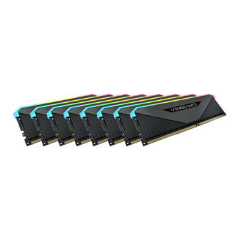 Corsair Vengeance RGB RT Gunmetal 256GB 3200MHz DDR4 Memory Kit : image 3