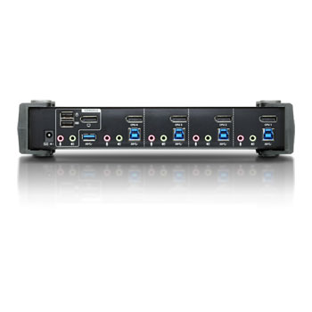 Aten 4-Port USB 3.1 4K DisplayPort KVMP™ Switch (Cables Included) : image 3