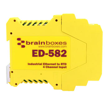 Brainboxes ED-582 Ethernet to 4 Channel RTD Input : image 2