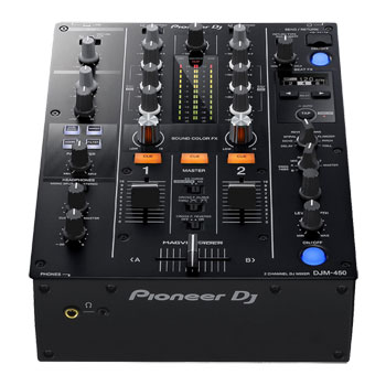 Pioneer - 'DJM-450K' 2 Channel DJ Mixer With USB & On-Board Effects (Black) : image 2