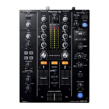 Pioneer - 'DJM-450K' 2 Channel DJ Mixer With USB & On-Board Effects (Black) : image 4