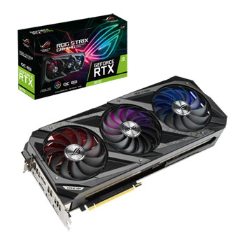 ASUS NVIDIA GeForce RTX 3070 8GB ROG Strix V2 OC LHR Ampere Graphics Card : image 1