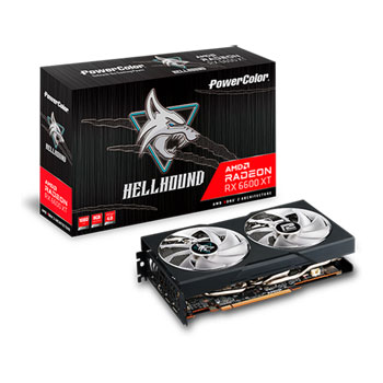 PowerColor AMD Radeon RX 6600 XT Hellhound 8GB Graphics Card