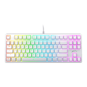 Xtrfy K4 TKL RGB White Mechanical Gaming Keyboard