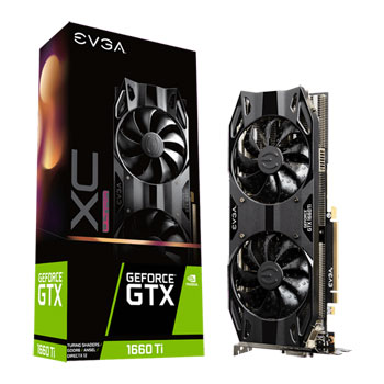 EVGA NVIDIA GeForce GTX 1660 Ti XC Ultra Gaming 6GB Ampere Graphics Card : image 1