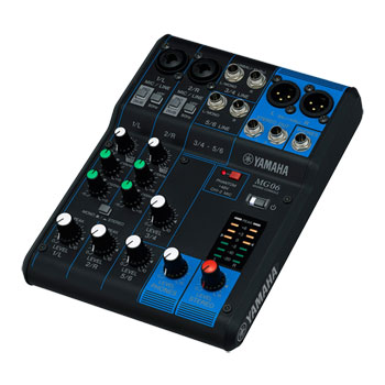 Yamaha - 'MG06' 6-Channel Mixer : image 1