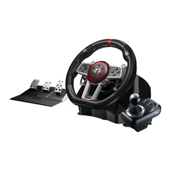 FR-TEC Suzuka Steering Wheel with Pedals and Gear Shifter