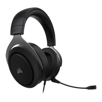 Corsair HS60 HAPTIC 7.1 Carbon Gaming Headset with Taction Technology : image 4