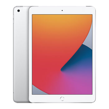 Apple iPad 10.2" 256GB Silver WiFi + Cellular Tablet : image 1
