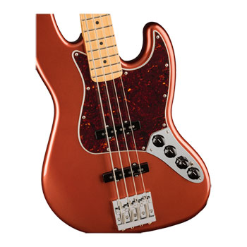 Fender - Player Plus Active Jazz Bass - Aged Candy Apple Red with Maple Fingerboard : image 2