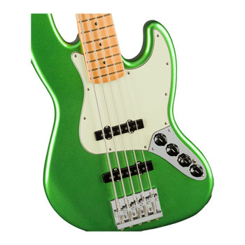 Fender - Player Plus Active Jazz Bass V - Cosmic Jade with Maple Fingerboard : image 2