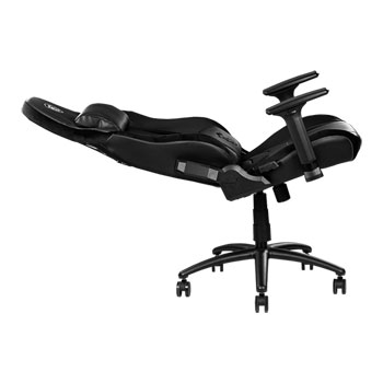 MSI MAG CH130X Gaming Chair 'Black with Carbon Fiber Leather Finish, Carbon Steel frame, Reclinable : image 2