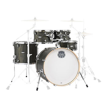 Mapex - 'MA529SF-ZW' Mars 5-Piece Rock Shell Pack & Double Tom Holder (Nightwood) : image 2
