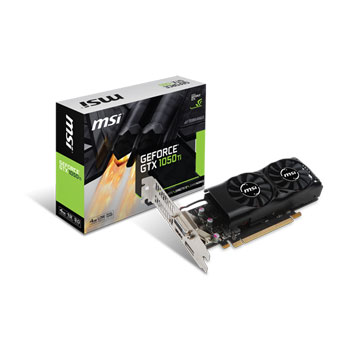 MSI GTX 1050 Ti 4GT LP 4GB Open Box Graphics Card with Low Profile Bracket : image 1