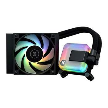 EK ARGB Intel/AMD All In One CPU Water Cooler 120mm : image 1