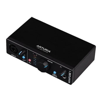 Arturia - 'MiniFuse 1' Portable Solo Interface (Black)