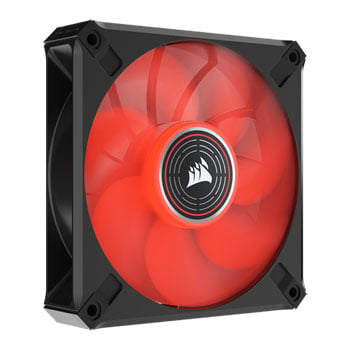 Corsair ML120 LED ELITE 120mm Red LED Fan Single Pack Black : image 1