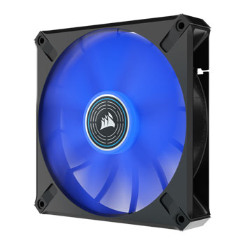 Corsair ML140 LED ELITE 140mm Blue LED Fan Single Pack Black : image 3