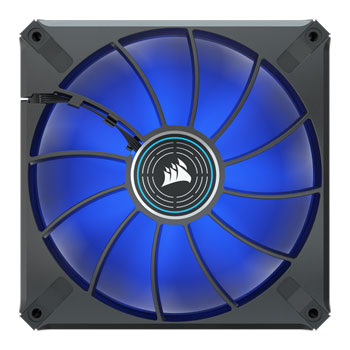 Corsair ML140 LED ELITE 140mm Blue LED Fan Single Pack Black : image 4