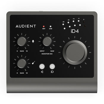 (Open Box) Audient - iD4 MK2 High Performance USB Interface with Scroll Control : image 2