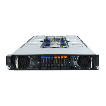 Gigabyte G292-Z44 3rd Gen EPYC Milan CPU 2U 8 Bay Barebone Server : image 2