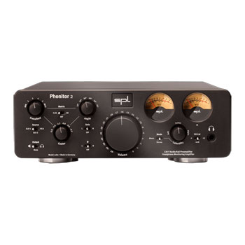 SPL - 'Phonitor 2' Preamp & Monitor Controller (Black) : image 1