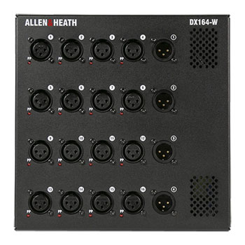 Allen & Heath - 'DT164-W' 16 XLR Input / 4 XLR Output Wall Mount DX Expander : image 1