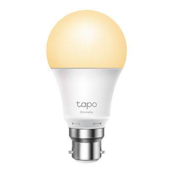 TPLink Tapo L510B Smart WiFi Light Bulb B22 UK Bayonet Dimmable White : image 1