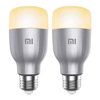 Xiaomi Mi Multicolour WiFi LED Smart Bulb with E27 Screw 2 Pack