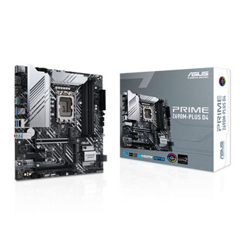 ASUS Intel Z690 PRIME Z690M-PLUS D4 PCIe 5.0 MicroATX Motherboard