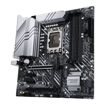 ASUS Intel Z690 PRIME Z690M-PLUS D4 PCIe 5.0 MicroATX Motherboard : image 3