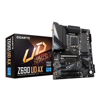 Gigabyte Intel Z690 UD AX DDR5 PCIe 5.0 ATX Motherboard : image 1